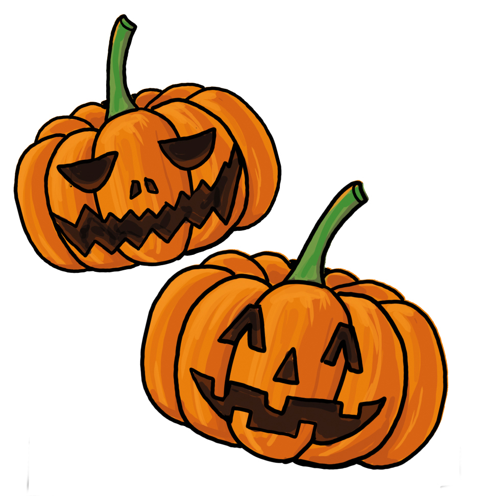 Learn how to draw easy halloween pumpkins